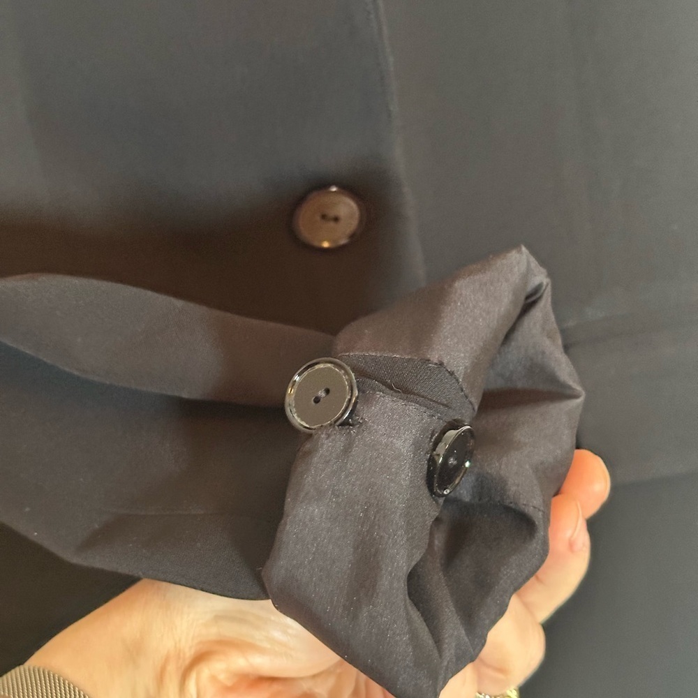 Stephanel Black Slim Fit Blazer Size 6 - Picture 2 of 11